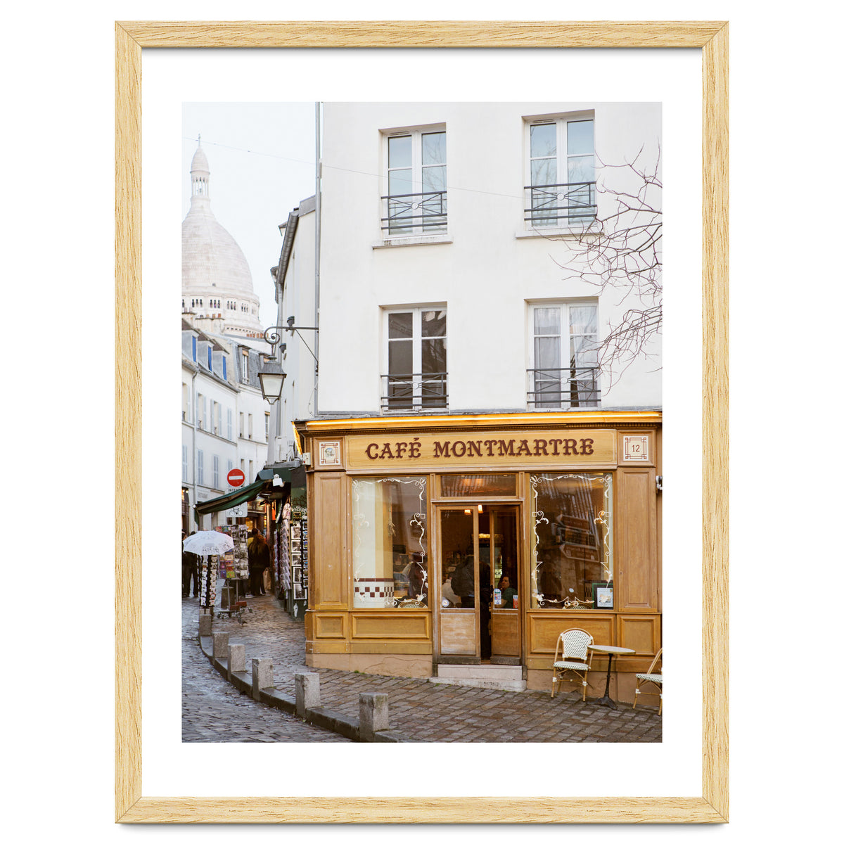 Cafe Montmartre in Paris