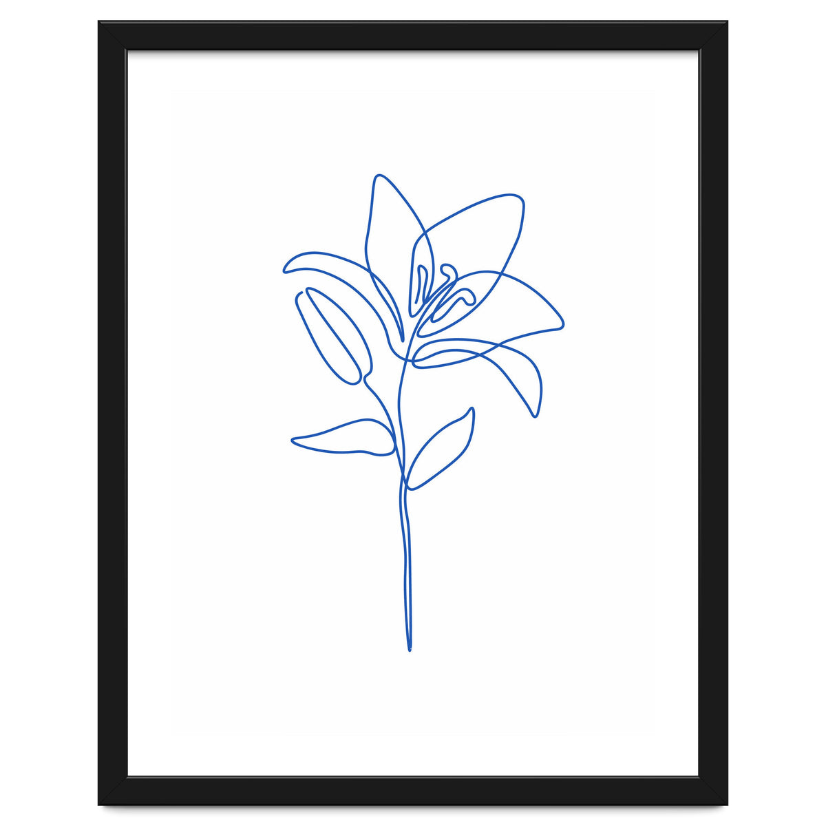 One Line Flower II