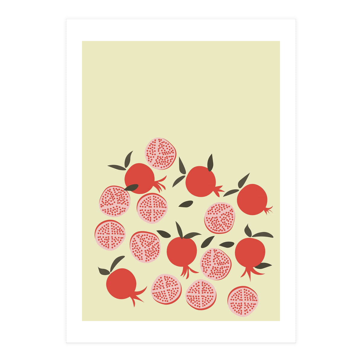 Pomegranate Illustration (Print Only)