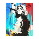 Robert Plant pop art poster (Print Only) thumbnail