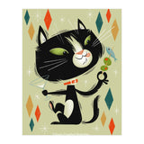 Cat A Tonic Tuxie (Print Only) thumbnail