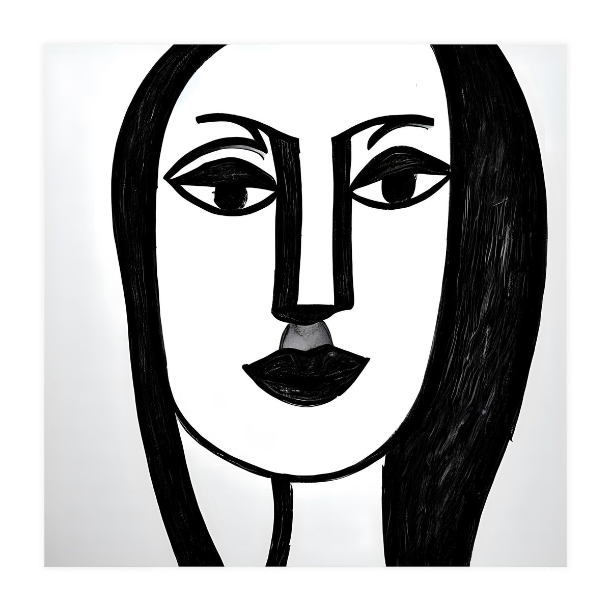 Woman's face  (Print Only)