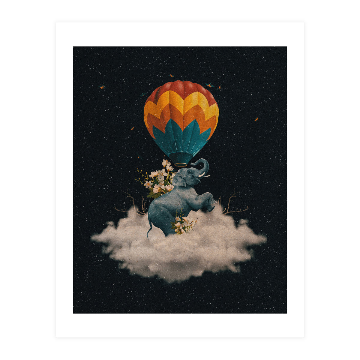 Between clouds (Dark Version) (Print Only)