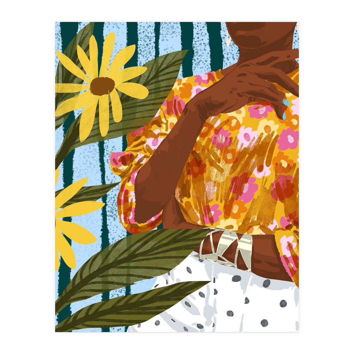 Beauty has no skin tone (Print Only)