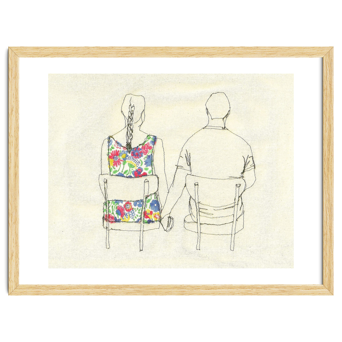 Colourful Couple Print
