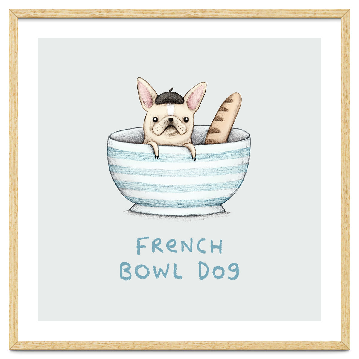 French Bowl Dog