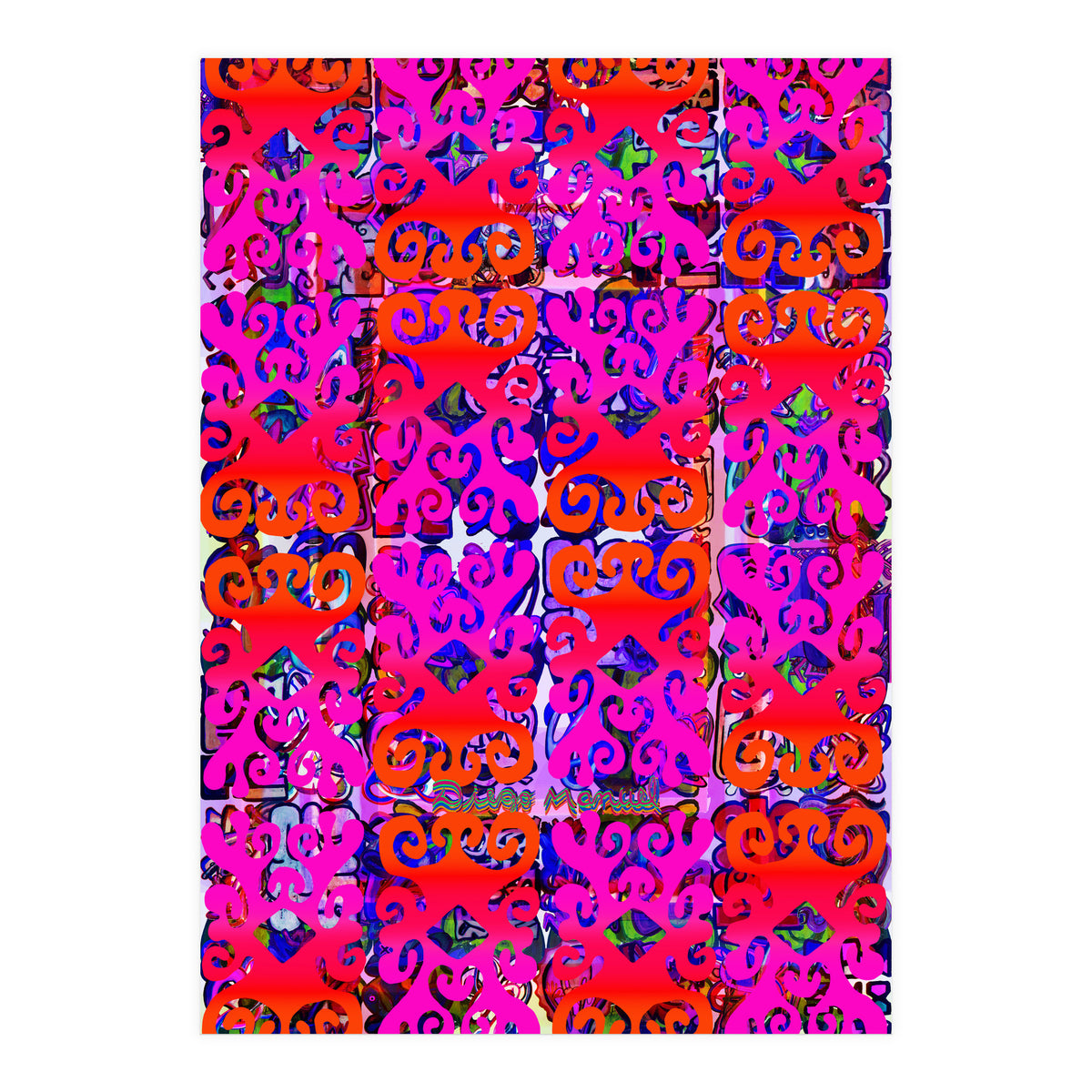 Tapiz Perfiles 2023 17 (Print Only)