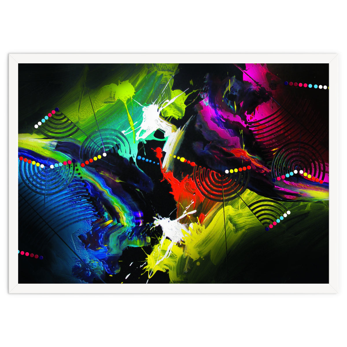 Abstract Art Britto - Qb291