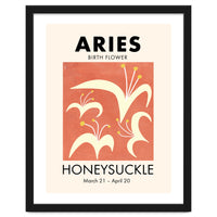 Aries Birth Flower Honeysuckle