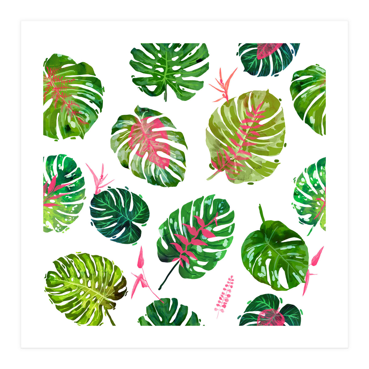 Monstera Love II (Print Only)