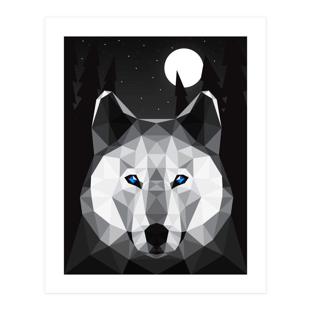 The Tundra Wolf (Print Only)
