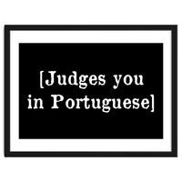 Judges You In Portuguese