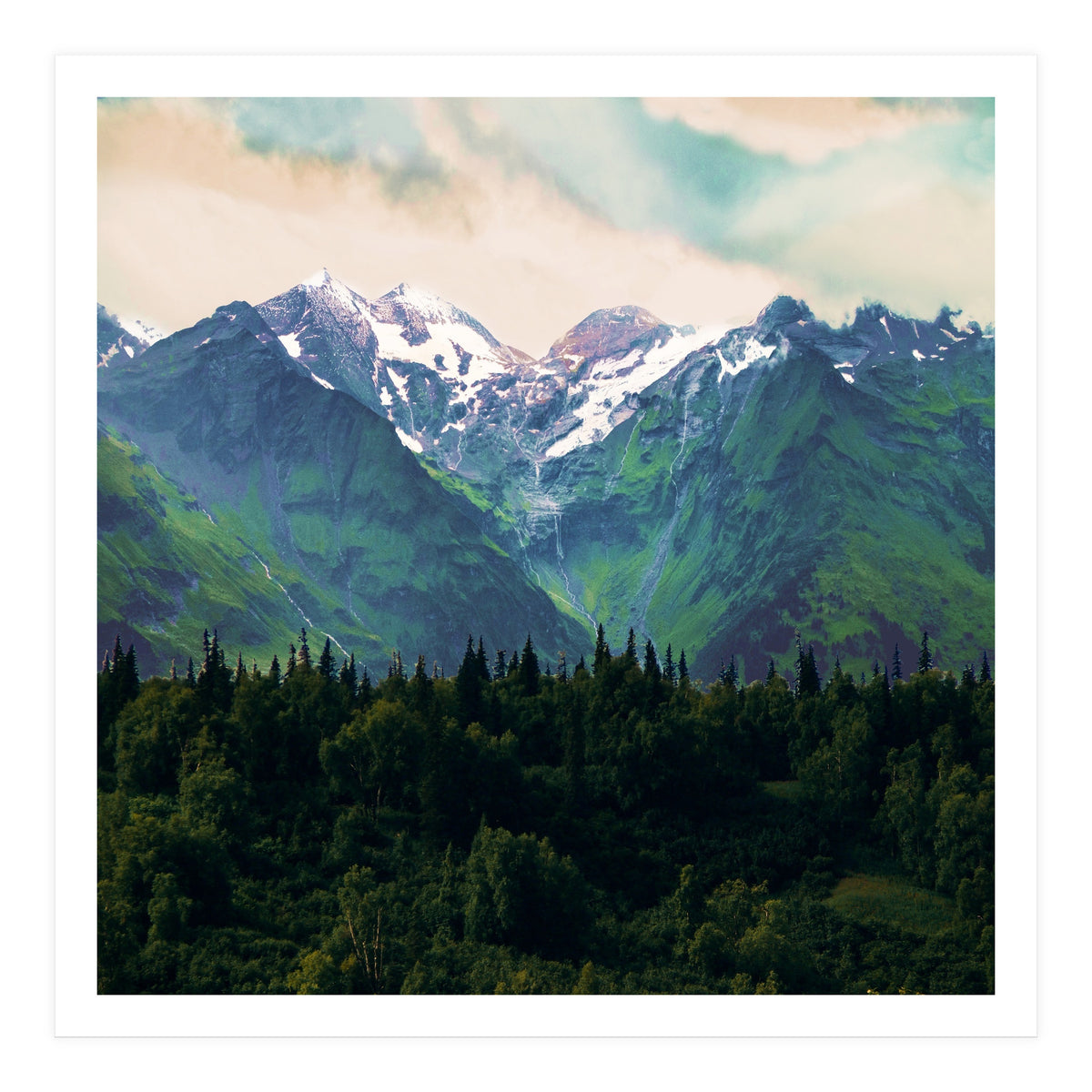 Escaping from woodland heights I (Print Only)