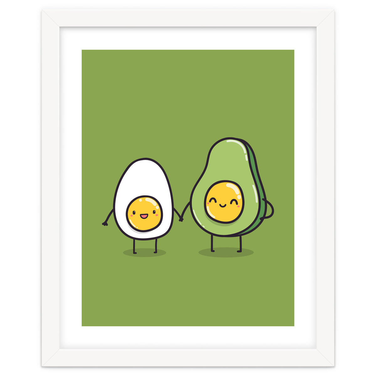 Egg Avocado best friends