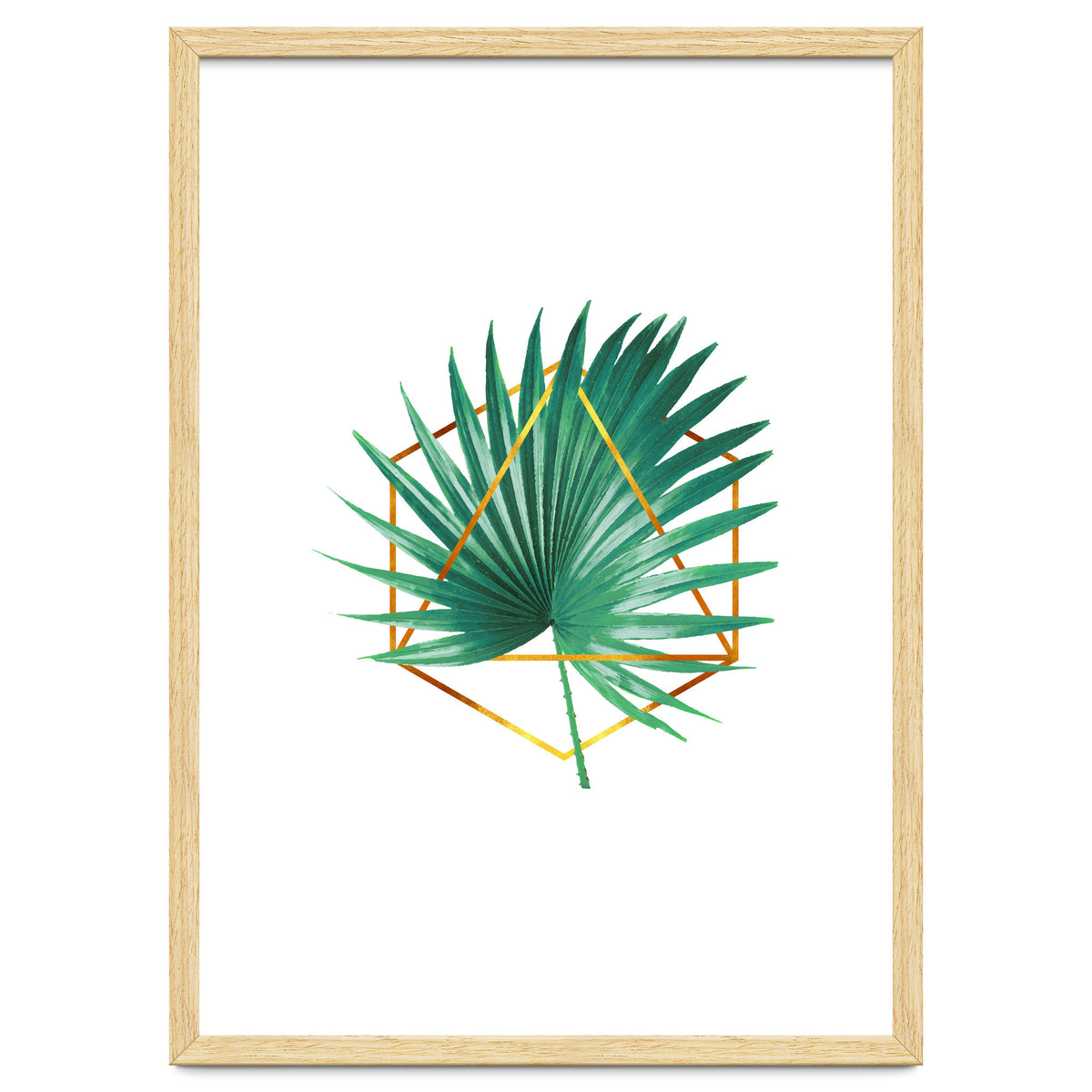Tropical Palm Leaf 01