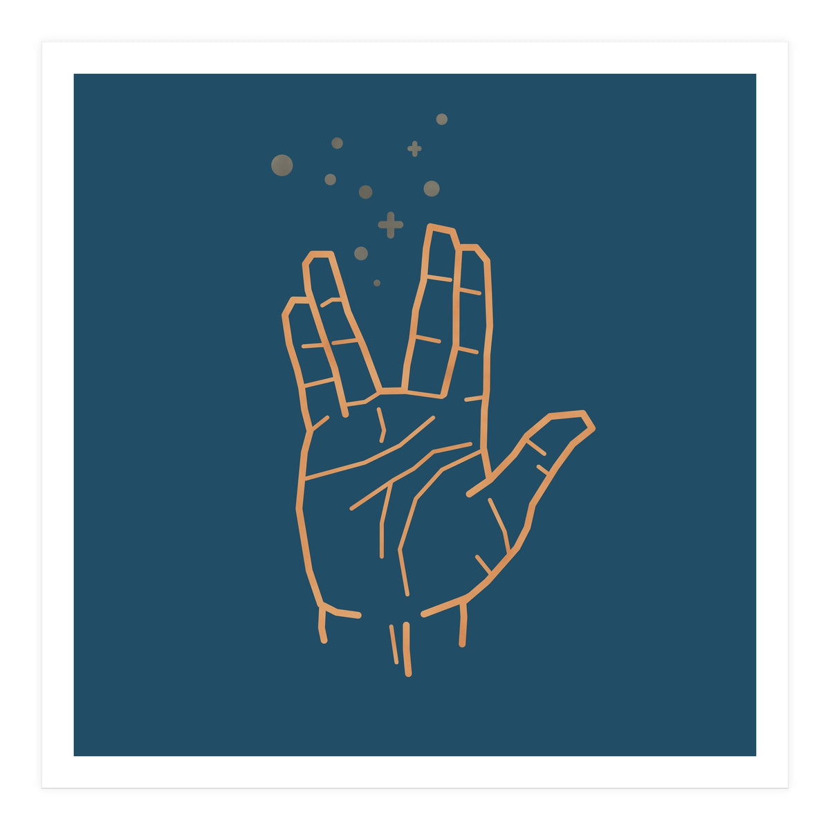 Vulcan Salute (Print Only)