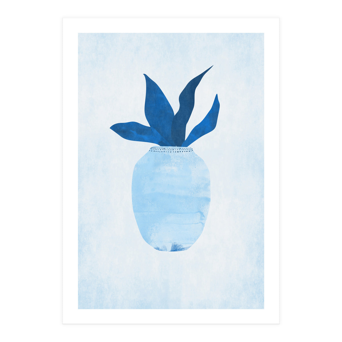 Blue vase (Print Only)