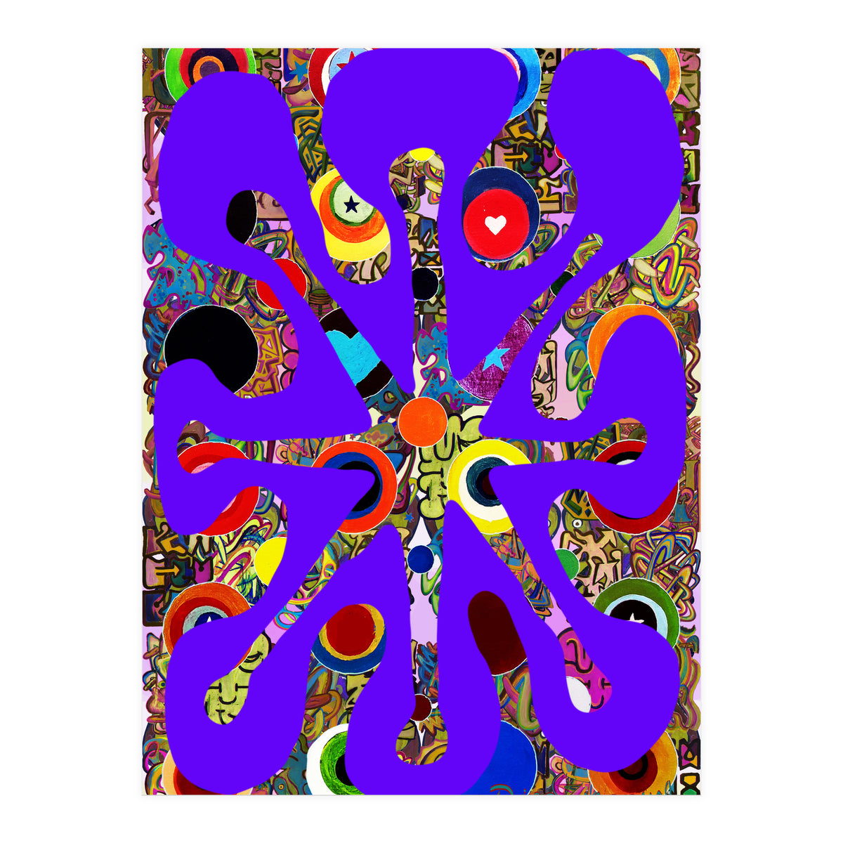 Fuego Y Graffiti 85 (Print Only)