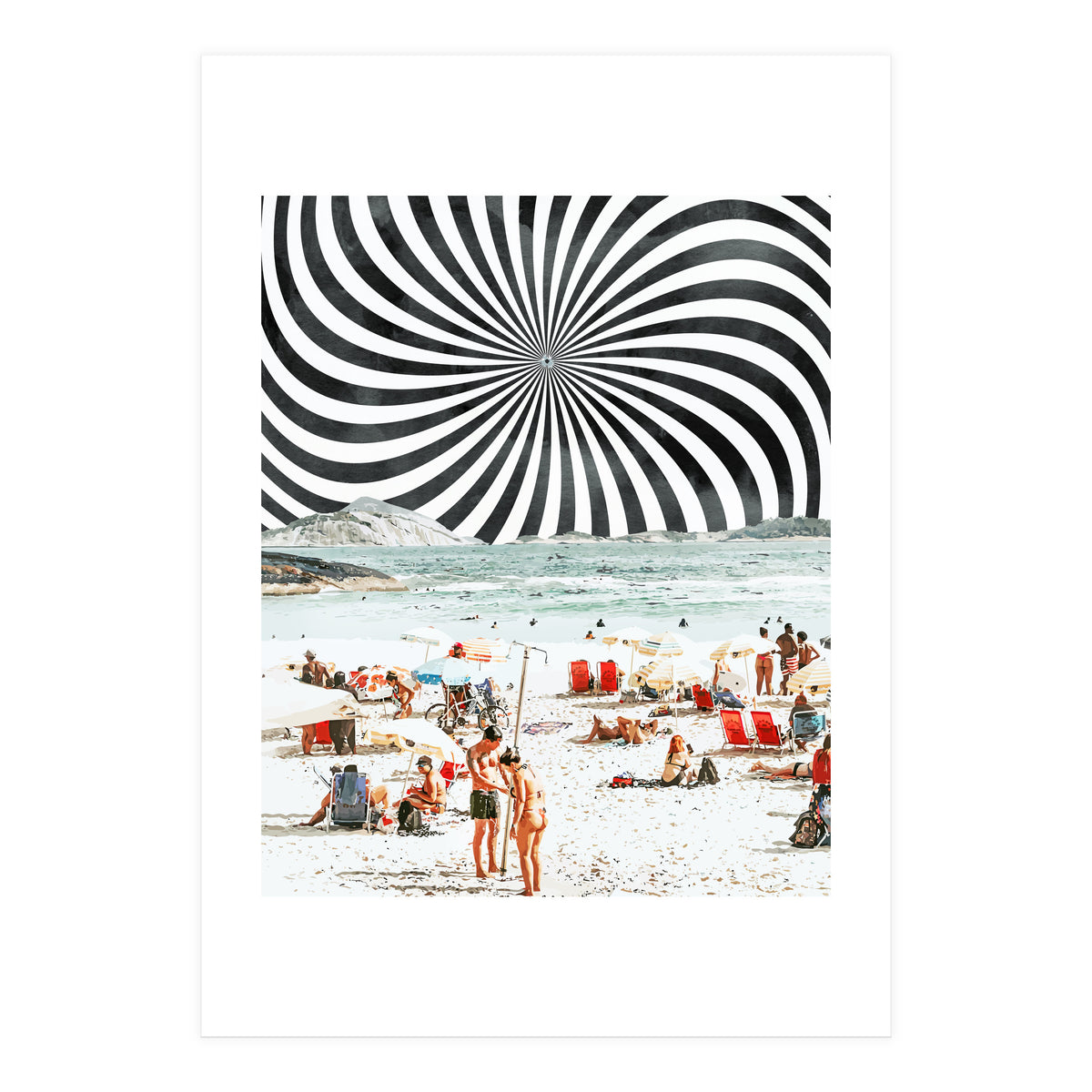 Summer On The Beach (Print Only)