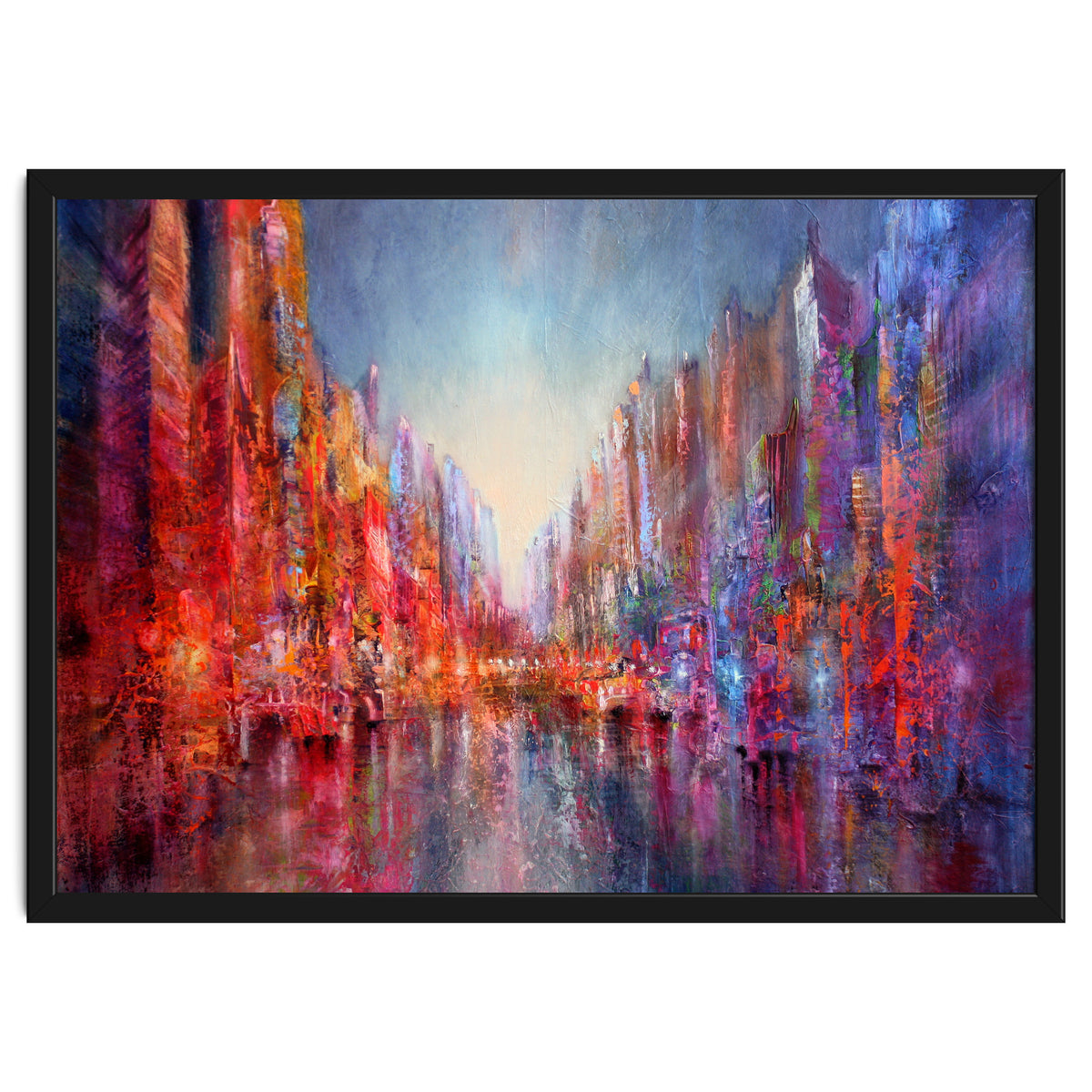 Stadt Am Fluss  - city on the riverside