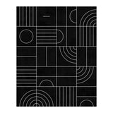 My Favorite Geometric Patterns No.27 - Black (Print Only) thumbnail