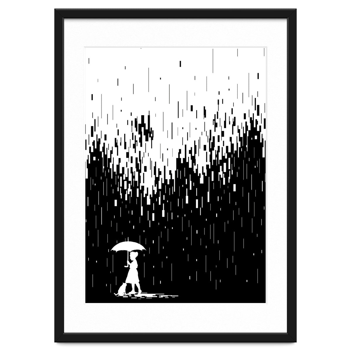 Pixel Rain