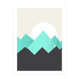Pastel Mountains IV Sierra (Print Only) thumbnail