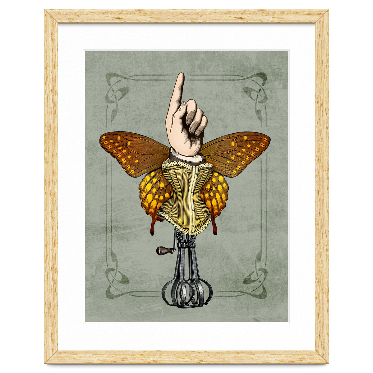 Butterhand Portrait