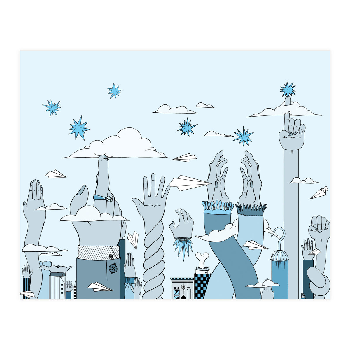 SKYSCRAPERS (Print Only)