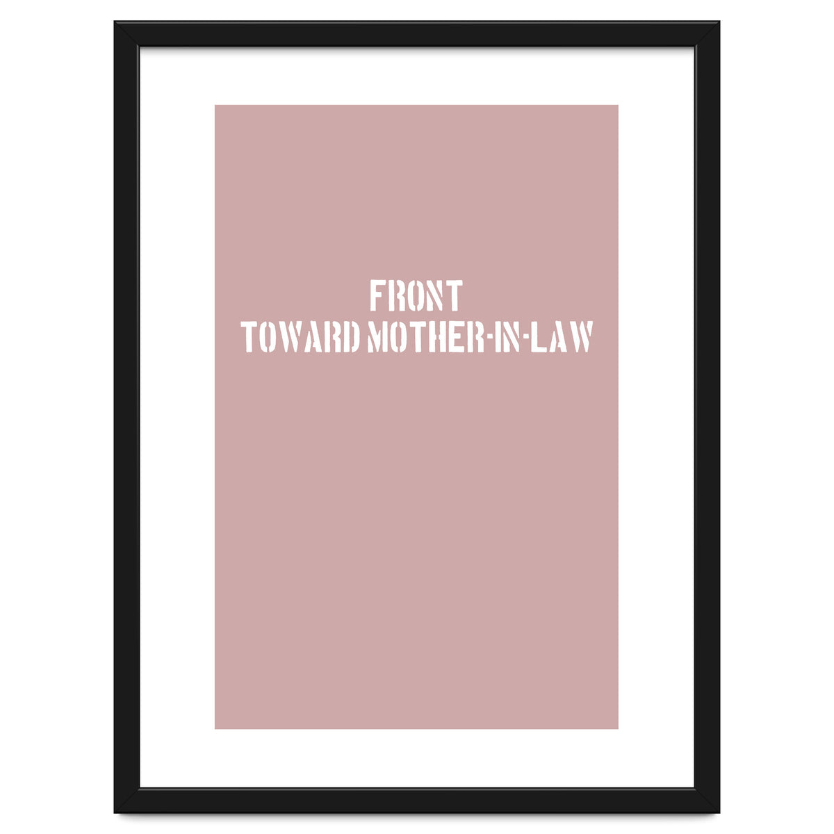 TOWARD MOTHER-IN-LAW