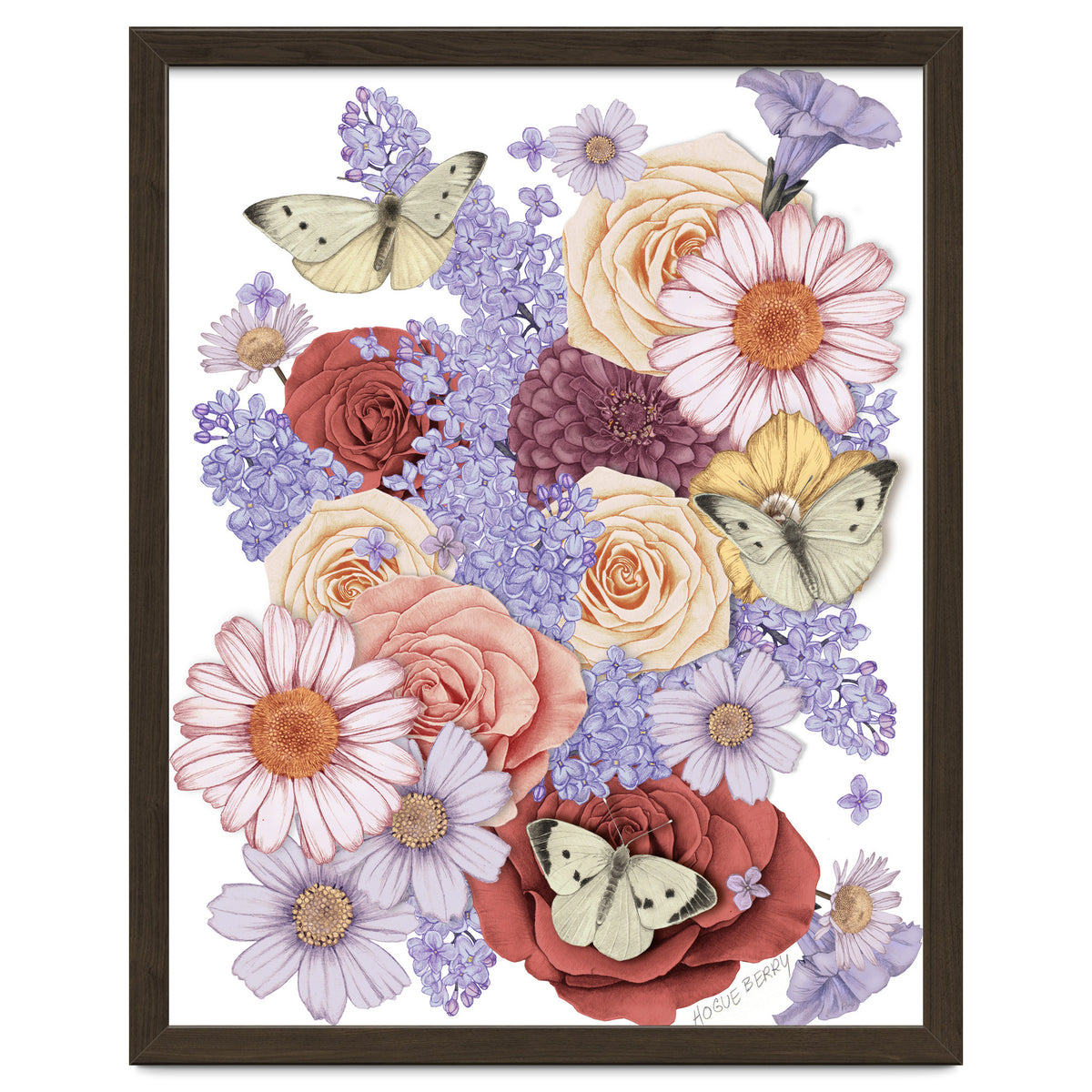 Flowers and Butterflies