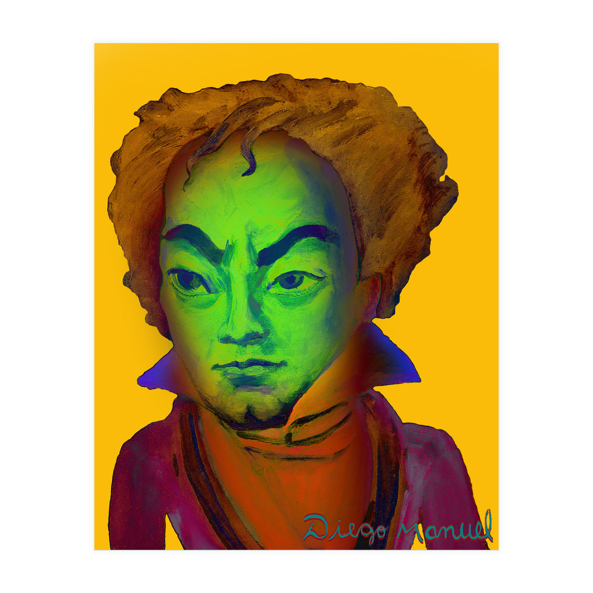 Beethoven Multicolor 6 (Print Only)