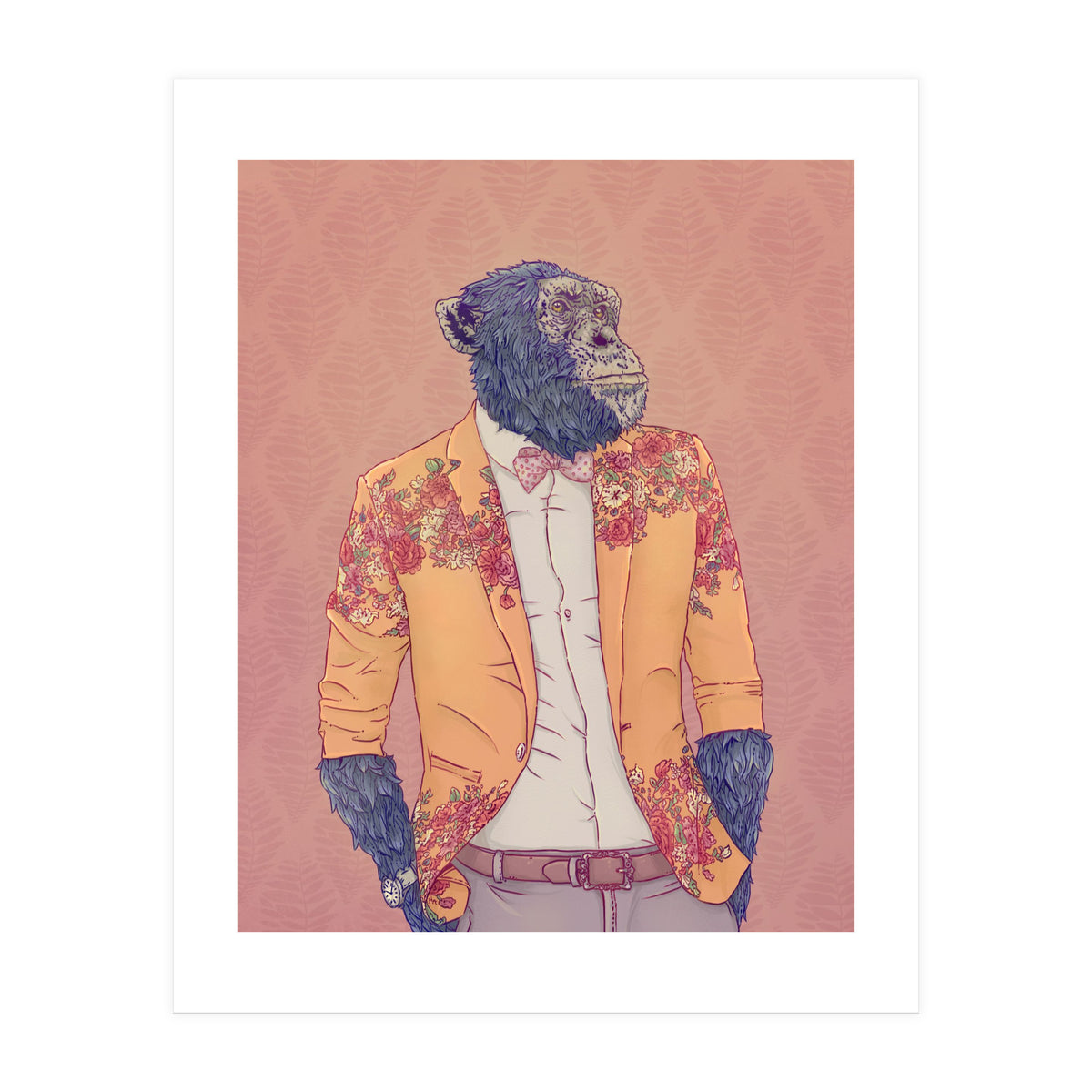 Alvin The Ape (Print Only)