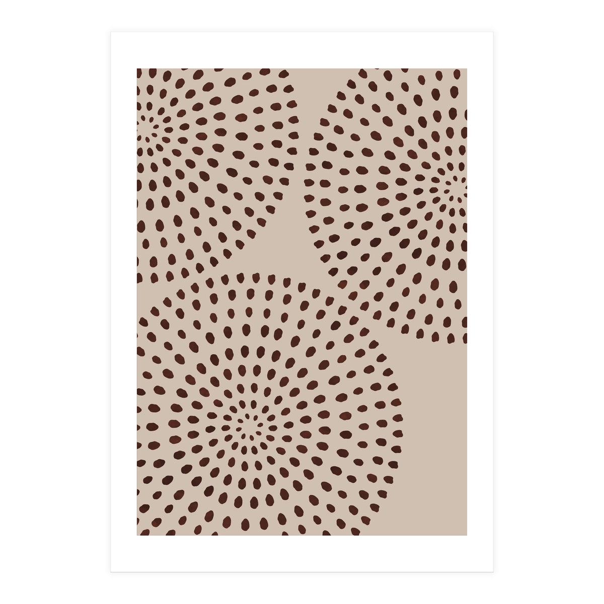 Boho Mid Century Dots (Print Only)