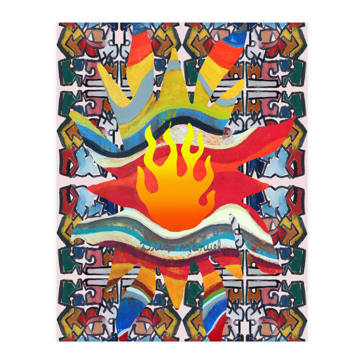 Fuego Y Graffiti 47 (Print Only)