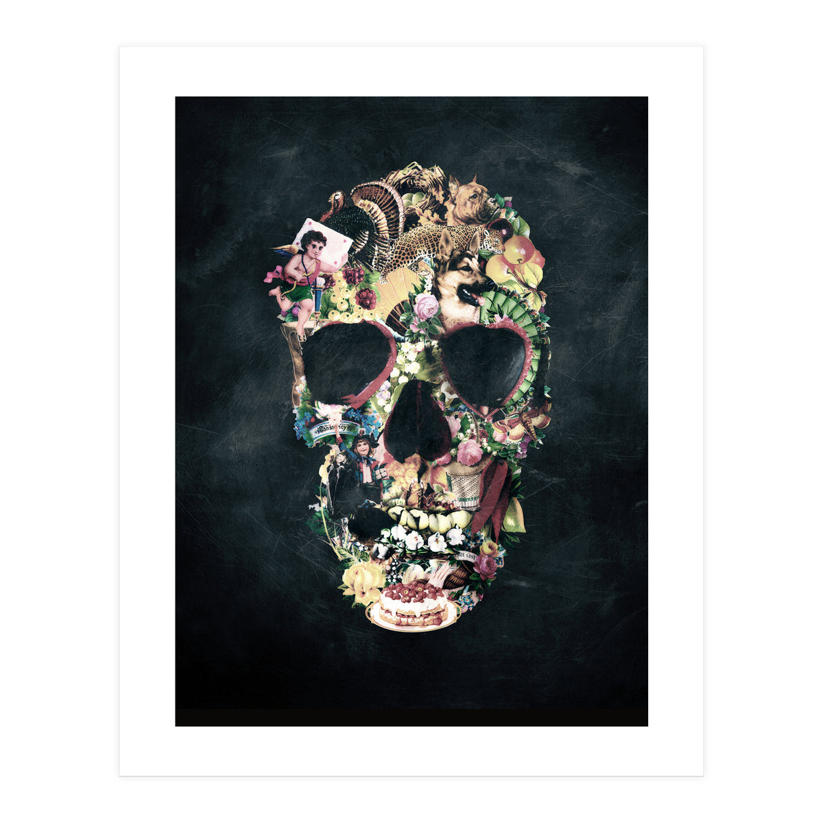 Vintage Skull (Print Only)