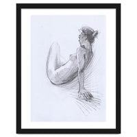 Nude Woman Drawing