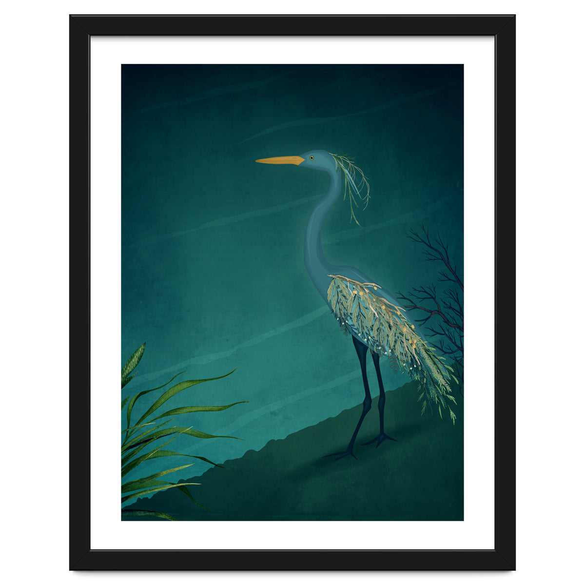 Camouflage:  The Crane