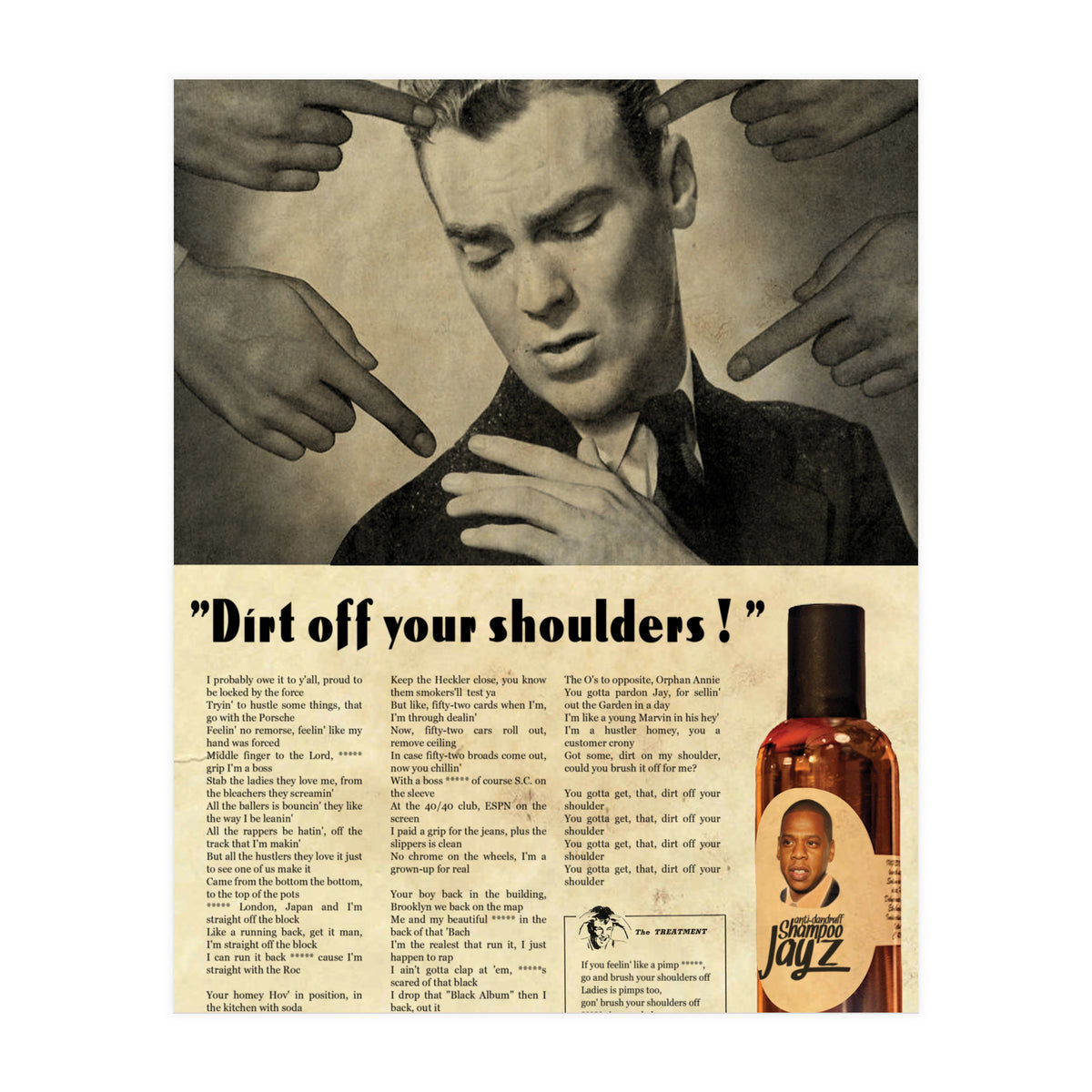 Dirt Off Your Shoulders (Print Only)