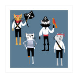 Pirate Cats (Print Only) thumbnail
