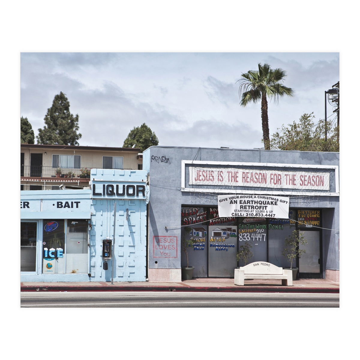 Liquor Store San Pedro (Print Only)