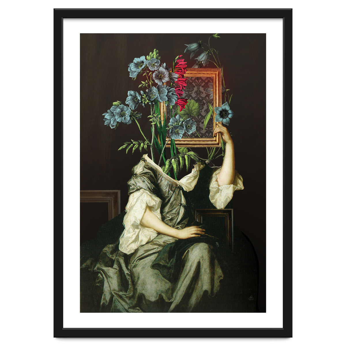 Florales Portrait Disatster