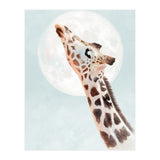 Giraffe And Moon (Print Only) thumbnail
