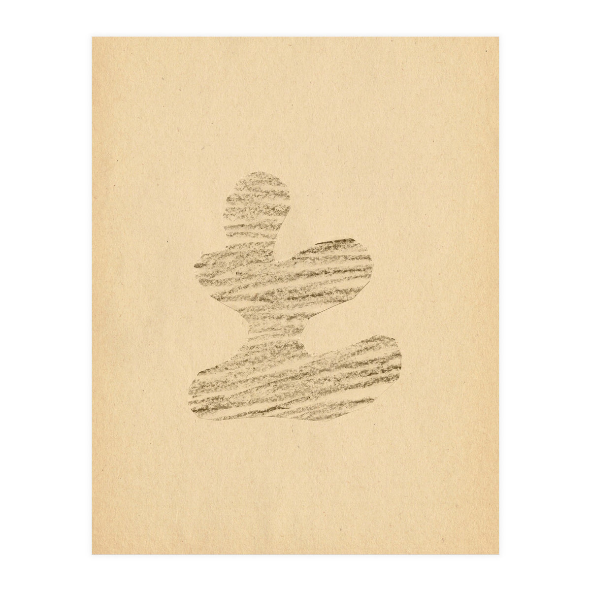 Abstract drawing shape (Print Only)