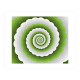 Green Modern Floral Interior Design Art (Print Only) thumbnail