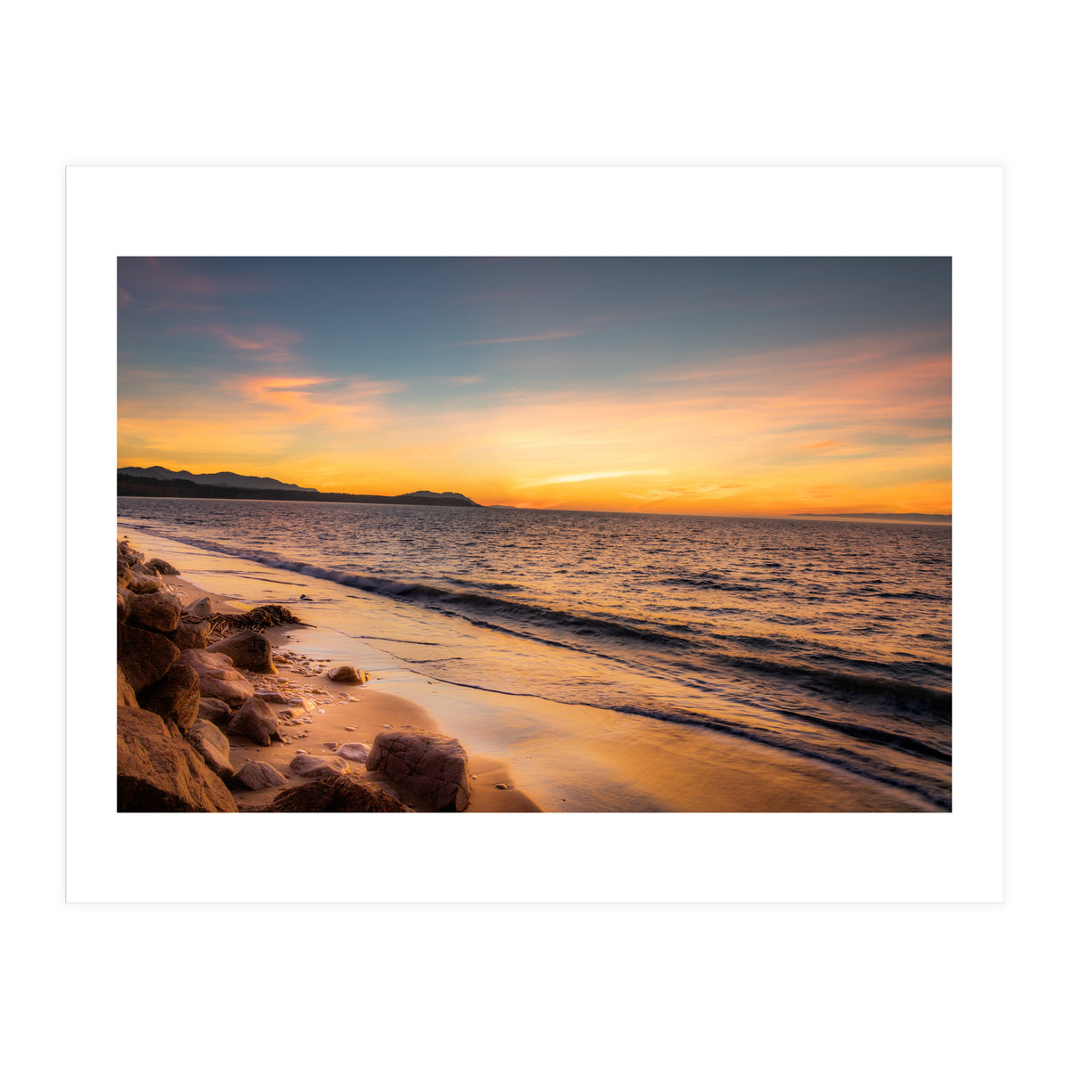 Olympic Sunset (Print Only)