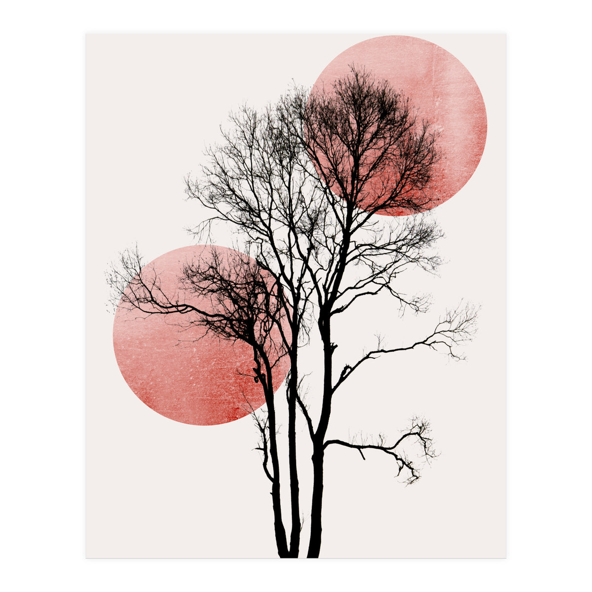 Sun And Moon Hiding Rosè (Print Only)