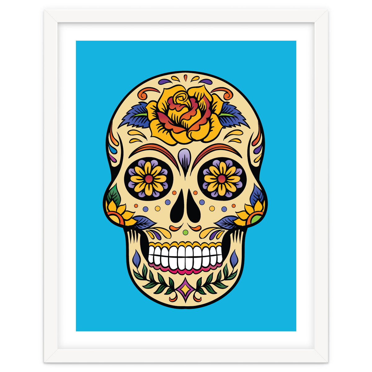 Colorful Skull II