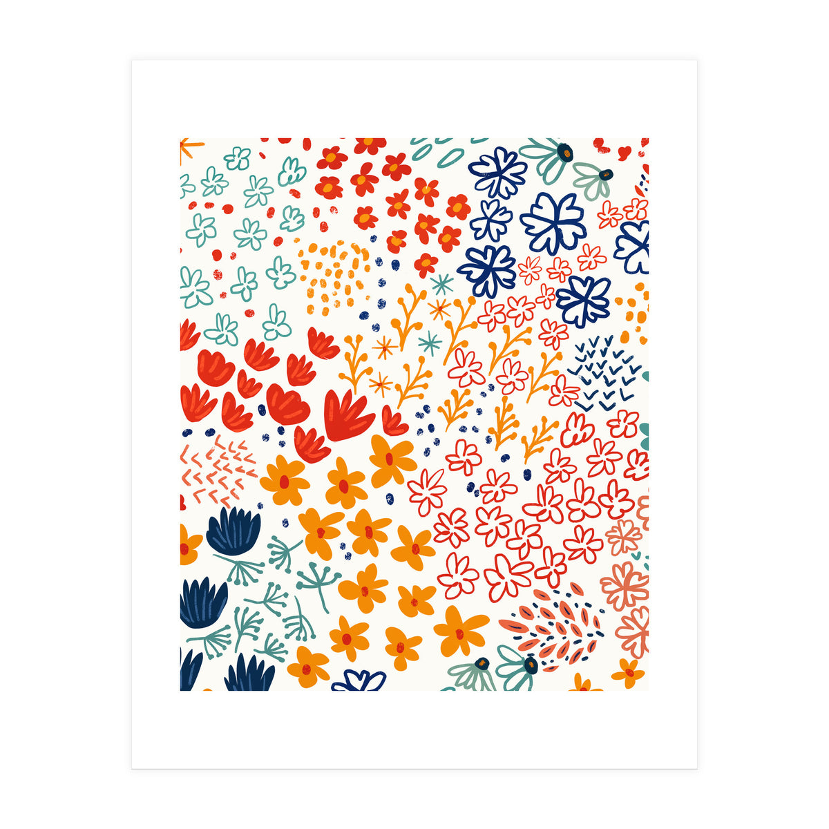 My Soul Made Meadow Flowers (Print Only)