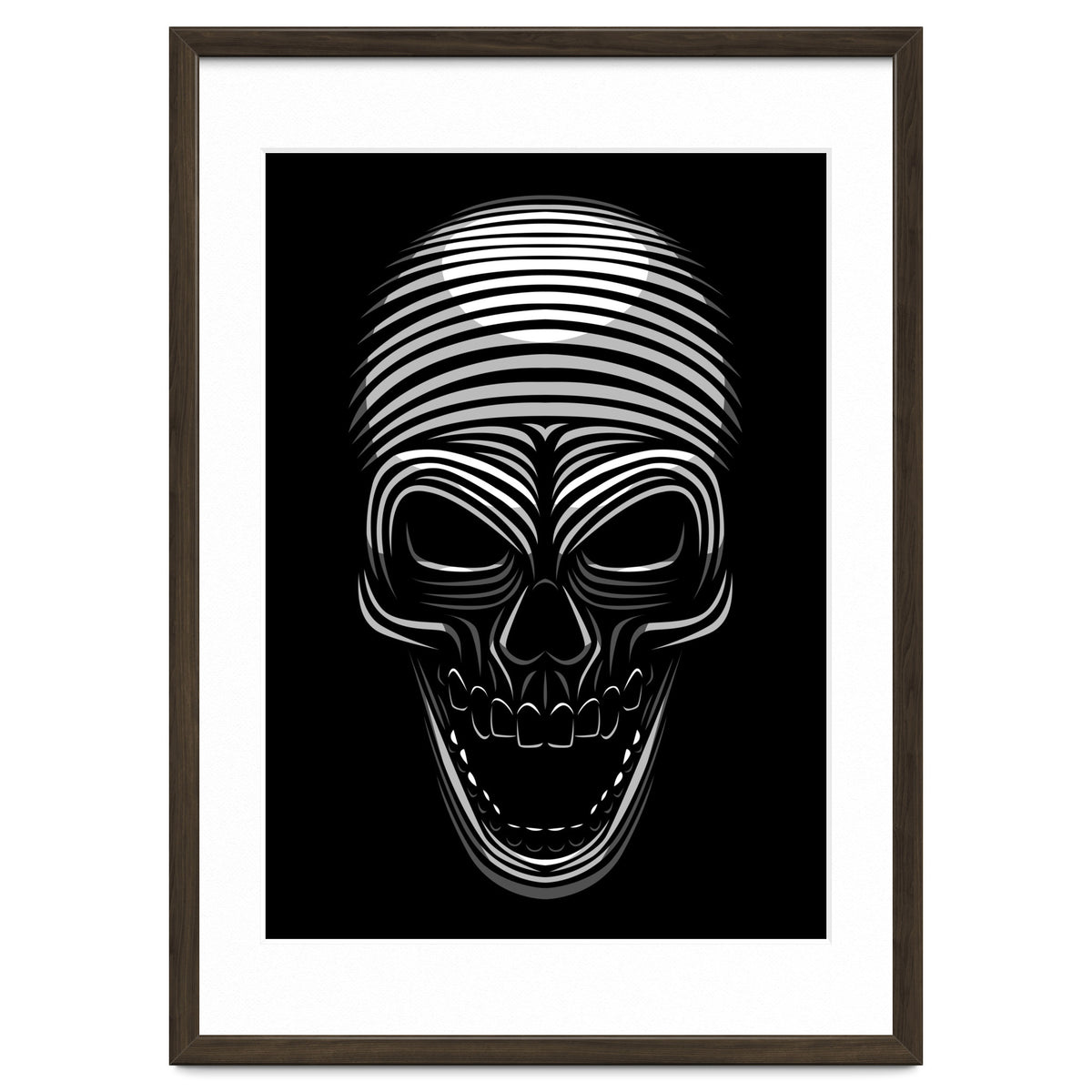 Lines Skull